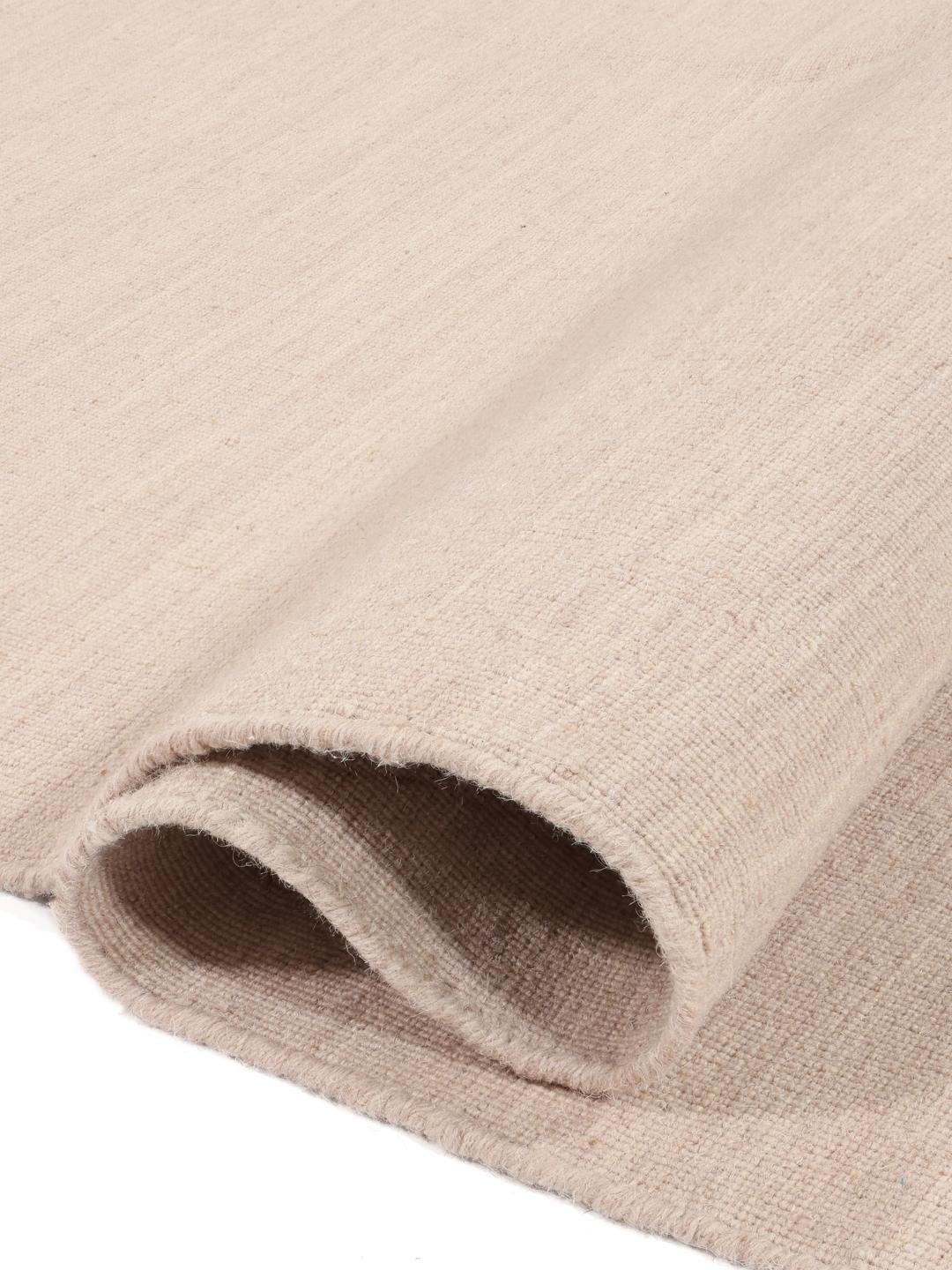 Handloom flat - Rose Clair Tapis de Laine 200 x 250 cm – Image 5