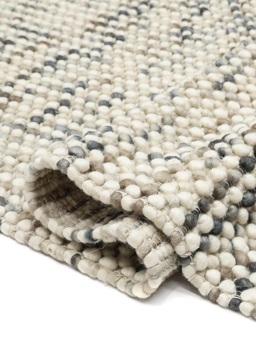 Big Drop - Gris / Beige Tapis de Laine 200 x 300 cm – Image 7