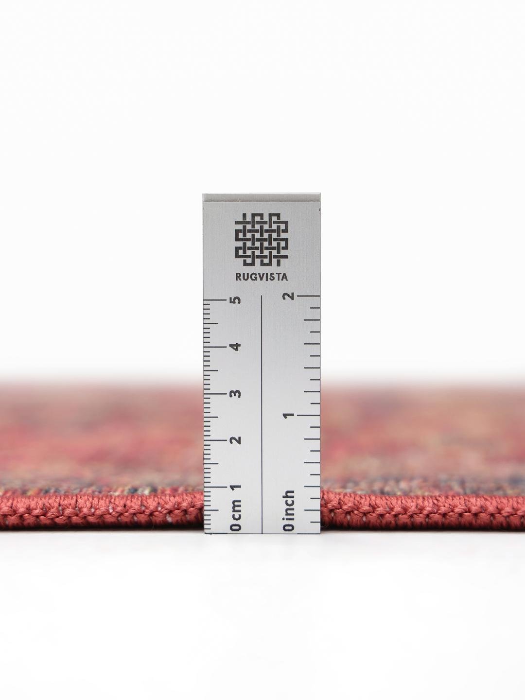 Khalifa Oriental - Rouge Tapis coton De passage 80 x 250 cm – Image 6