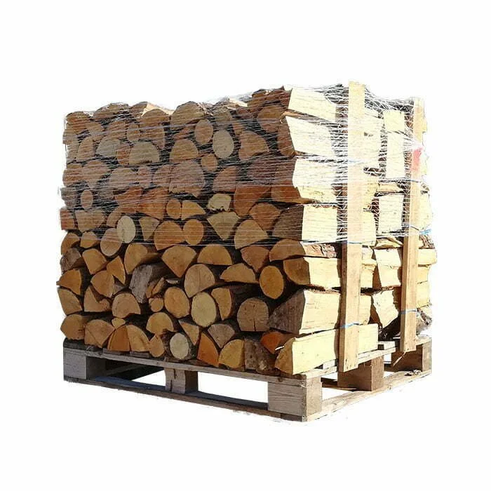 4 x Palettes (2 chêne blanc + 2 Hêtre/Charme) – Bûches de 40 cm – Image 2