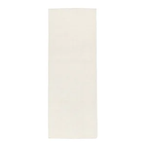 Handloom flat - Blanc Écru Tapis de Laine De passage 80 x 200 cm