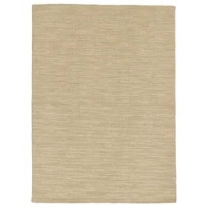 Handloom flat - Beige Tapis de Laine 200 x 300 cm