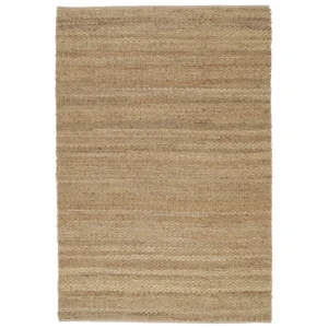 Siri Jute - Beige / Beige Crème Tapis de jute 200 x 300 cm