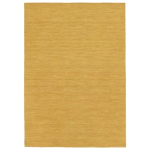 Handloom flat - Jaune Tapis de Laine 200 x 300 cm